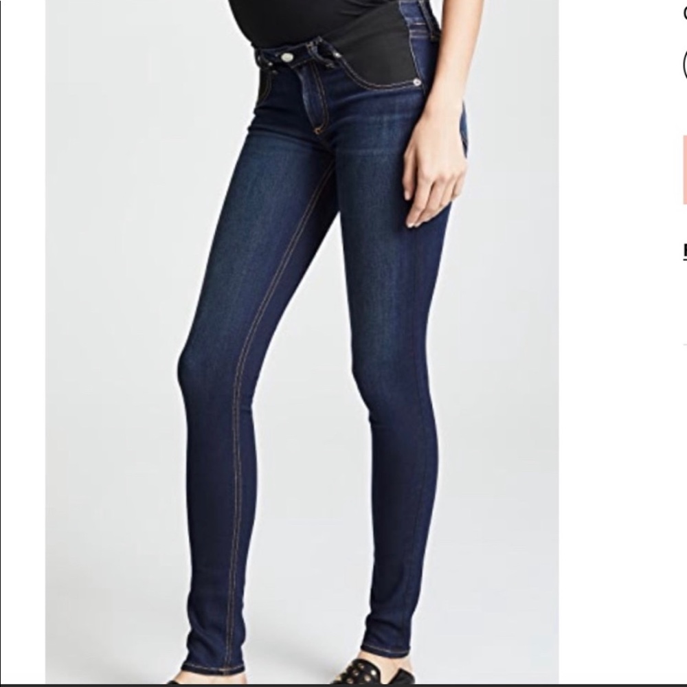 Rag & Bone Size 28 Maternity Jeans skinny dre dark